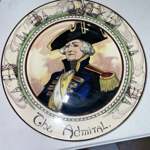 Royal Doulton "The Admiral" Sammelteller D-6278 1920/30er Jahre - Bild 1 von 6