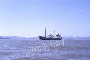Photo Slide SS Lompoc Tanker, CA 1965 - Picture 1 of 3