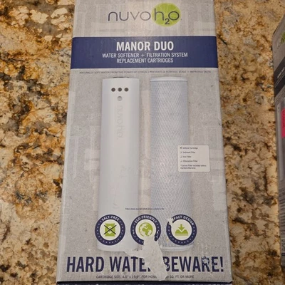 Nuvo H2O Manor Duo System Cartridge And Filter Replacement. Brand NEW. - Image 1 of 4