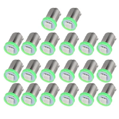 20PCS Green 1-5050-SMD LED Bulb Ba9s Instrument Dash Light Gauge Lamp For Ford - Image 1 of 4