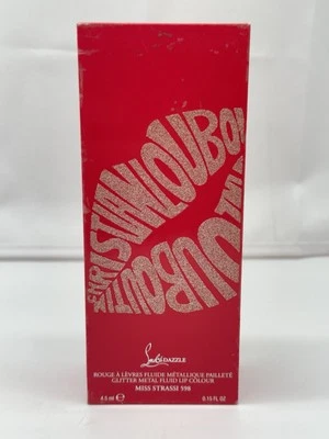 Christian Louboutin Glitter Metal Fluid Lip Lacquer - Miss Strassi 598 - 00631 - Image 1 of 4