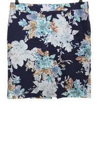 VAN HEUSEN STUDIO Falda de tubo Mujeres Talla EU 40 azul-blanco-turquesa - Imagen 1 de 5