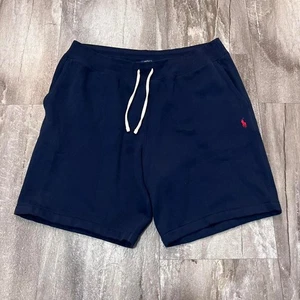 Polo Ralph Lauren Sweat Shorts Navy Blue Athletic Lounge Mens 1XB Sumer - Picture 1 of 5