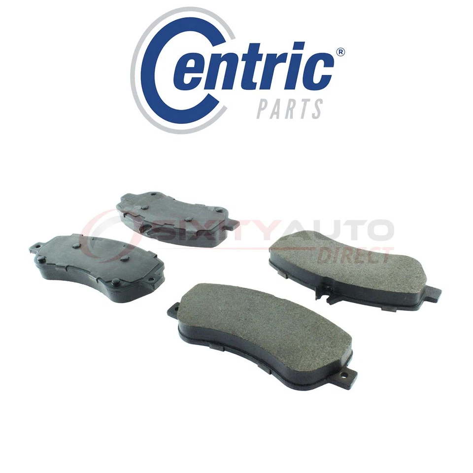 Centric Semi Metallic Brake Pads w Shim for 2013-2015 Mercedes-Benz GLK250 qd Foto 1 de 4
