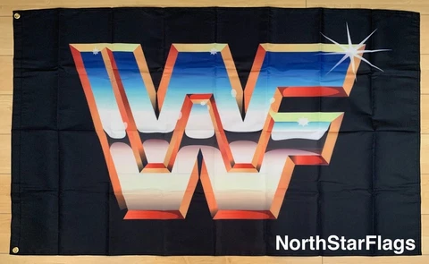 WWE 3x5 ft Flag Banner World Wrestling Entertainment Federation WWF Cover