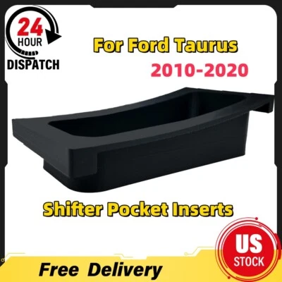 For 2010-20 Ford Taurus Empty Shifter Police Center Console Filler Pocket Insert - Image 1 of 4