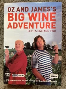 Oz and James's Big Wine Adventure: Complete BBC Series 1 & 2 (Box Set DVD, 2008) - Picture 1 of 8