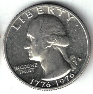 USA - 1976S - Washington ¼ $ - Bicentennial - Silver Issue - #20102 - Picture 1 of 2