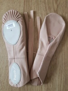 Papillon Kinder Ballettschuhe pink Größe 6/39 Neu - Bild 1 von 6