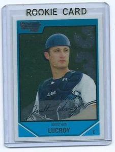 Tarjeta de novato Jonathan John Lucroy 2007 07 Bowman cromada #bdpp49 - Imagen 1 de 1
