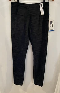 Monserrat Womens Black Leggings Sz L NWT Zz26 - Picture 1 of 8