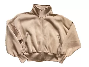 Forever 21 Woman Crop Long Sleeve Zip Up jacket size S - Picture 1 of 4