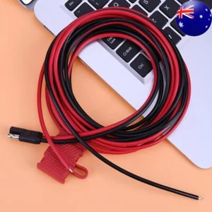 3 M DC Power Cable Power Cable with Fuse Box for Motorola Radio GM300 - Zdjęcie 1 z 8