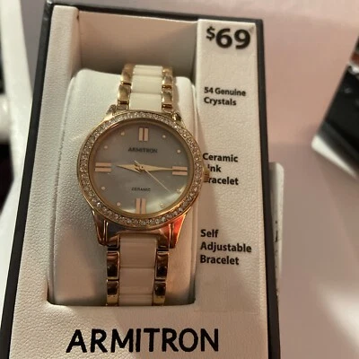 Reloj de vestir Armitron para mujer nuevo con batería nueva Foto 1 de 4