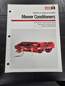 1990s 8320 Mower Conditioners Dealer Spec Sheet Case IH International Harvester - Picture 1 of 3