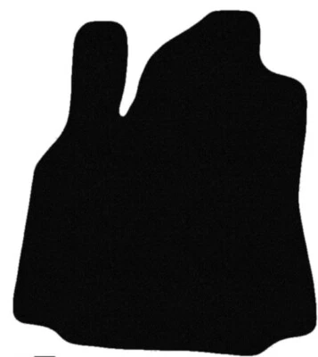 Conducteur pour Peugeot Partner Tepee II 2008-2018, Noir Tapis de sol - Photo 1/4