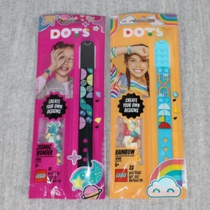 LEGO DOTS 2x Bracelets 41903 Cosmic Wonder 41900 Rainbow New Play Jewellery 2020 - Bild 1 von 11
