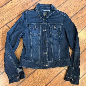 OBR Limited Jeansjacke Damen Medium Blue Denim Button Down Western Trucker - Bild 1 von 7