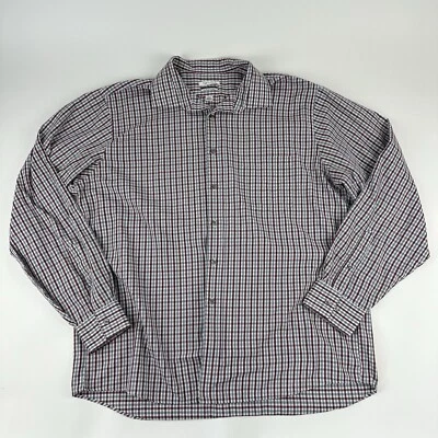 Рубашка на пуговицах мужская Van Heusen размер XL 36/37-17 1/2 гибкий воротник классический крой - Изображение 1 из 4