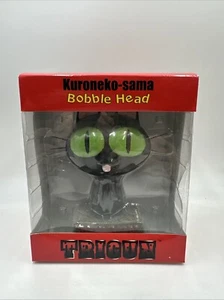 GEE Great Eastern Trigun Kuroneko-sama Black Cat Bobblehead Anime Figure W/ Box - Imagen 1 de 6