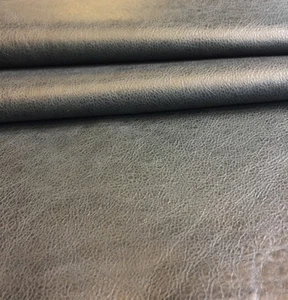 Blue Grey Genuine Leather hides, crafting, upholstery, Durable, Easy to Sew DIY - Picture 1 of 8