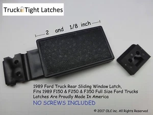 1989 Ford Truck Rear Sliding Window Latch - Original Equipment SouthCo Latch :) - Picture 1 of 9