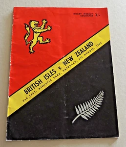 UNION RUGBY WEEKLY SOUVENIR PROGRAMME 1966 BRITISH ISLES V NEW ZEALAND #13 - Picture 1 of 5