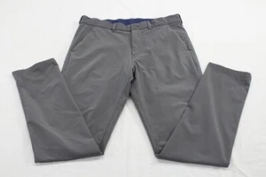 Mizzen+Main Helmsman Slim Hose Herren 32x32 Performance Golf Stretch Chino Grau - Bild 1 von 6