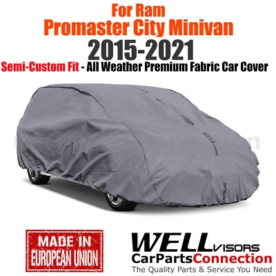 WellVisors All Weather Car Cover For 2015-2022 Ram Promaster City Minivan - Image 1 of 4