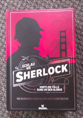 Schlau wie Sherlock - Knifflige Fälle rund um den Globus [Detektiv-Karten-Spiel] - Bild 1 von 4