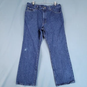 Lee Men's Denim Pants Regular Fit Straight Blue Size 38 x 30 (Actual Size 34) - Picture 1 of 11