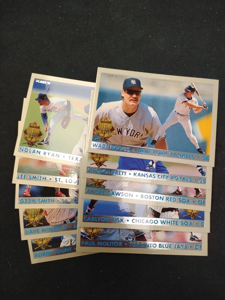1993 Fleer Final Edition Diamond Tribute (10 Card Set) - Image 1 of 1
