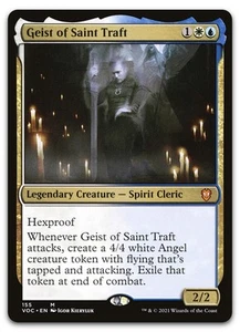 Geist of Saint Traft #155 (NM) Crimson Vow VOC Magic MTG - Picture 1 of 2