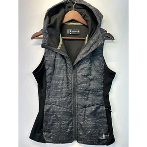 Smartwool Insulated Vest Hooded Full Zip Puffer Sleeveless Jacket Sz Small - Picture 1 of 13