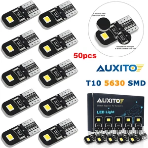 50X CANBUS T10 192 W5W 168 194 Interior LED Light Xenon White 6000K Bulbs Auxito - Picture 1 of 12