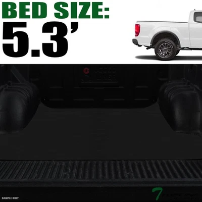 Topline For 2017-2023 Honda Ridgeline 5.3 Ft Rubber Truck Bed Trunk Mat Liner v2 — 第 1/4 张图片