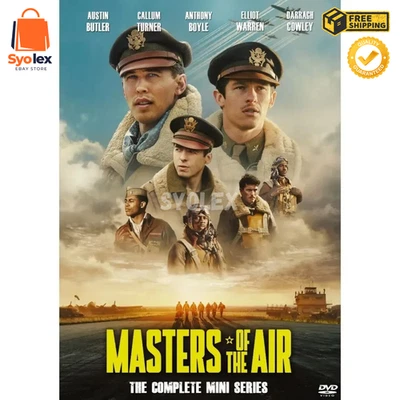 Masters Of The Air 2024 Action & War Thriller Movie Full HD DVD All Region - Immagine 1 di 4