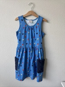 hanna andersson disney dress Disney - US 8 Disney Parks Mickey Mouse Dress Girls - Picture 1 of 10