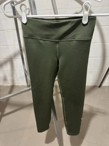 Nike Dri-FIT One Big Kids (Girls) Leggings DQ8836-222 Olive Green Size Small New - Picture 1 of 3