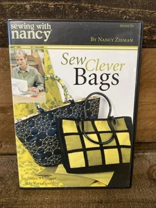 Sewing With Nancy Sew Clever Bags DVD With Nancy Zieman  2005 - Picture 1 of 6