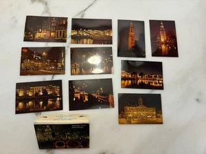 Vintage Fotos Schnappschüsse 10 Kleuren Rondvaart Wasser Sightseeing Reederij Plas - Bild 1 von 12