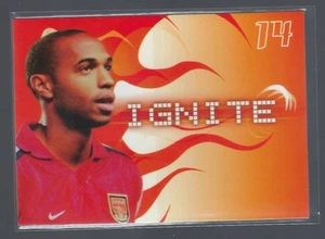 RARE 2001  FUTERA  ARSENAL FX  - THIERRY HENRY - IGNITE SUBSET CARD - Picture 1 of 2