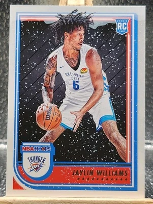 JAYLIN WILLIAMS RC 2022-23 Panini NBA Hoops Holiday #269 WINTER ROOKIE CARD  - Image 1 of 2