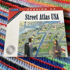 DELORME Street Atlas USA PC Version 6.0 - Windows 95/98/NT - 1998 - Picture 1 of 6