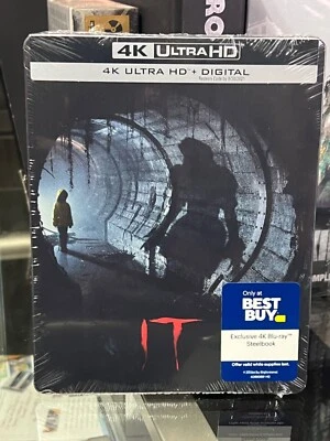 IT (4K ULTRA HD / BLU-RAY BEST BUY LIMITED EDITION STEELBOOK! BRAND NEW! - Image 1 of 4
