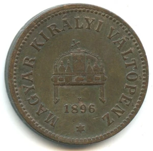 Hungary 2 filler Franz Joseph I 1896 n°417 - Picture 1 of 2