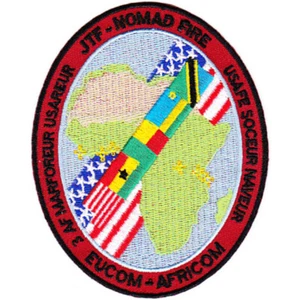 JTF Nomad Fire Soceur Naveur Eucom Africom Patch - Bild 1 von 6