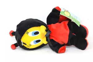 Bolso de frijoles Warner Bros Studio Store Tweety Ladybug negro 9" - Imagen 1 de 3