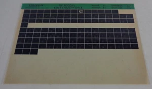 Microfiche Catalogo Ricambi Honda VF 1000 Fe (Interceptor) Stand 11/1983 - Foto 1 di 1