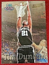 Panini Fleer UD Topps Chrome Tim Duncan Refractor Jersey Numbered PSA 10 Die-Cut